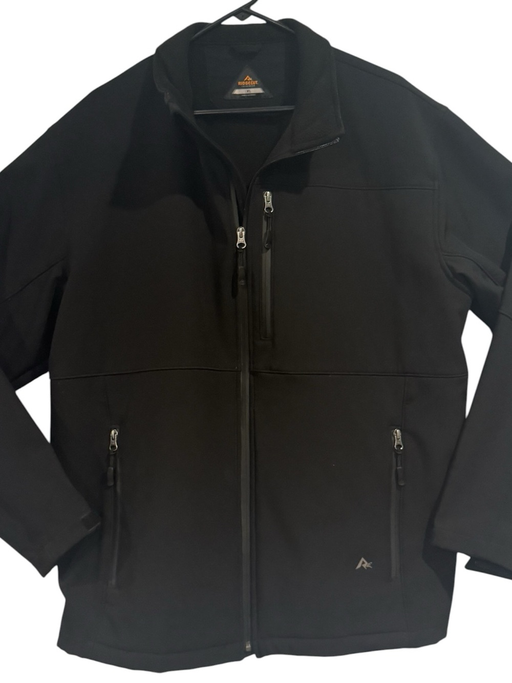 Ridgecut Toughwear Black Performance Zip Up Jacket Men's XL